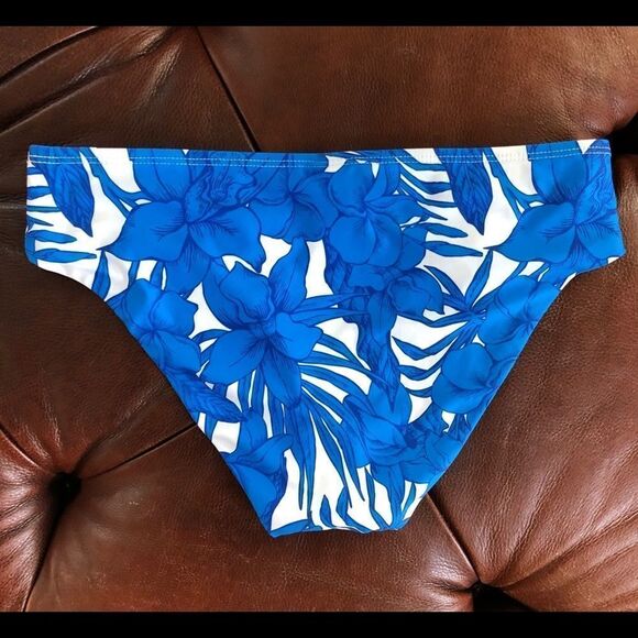 Athena Waimea Bay Blue Shirred Hipster Bottom NEW - Picture 7 of 7